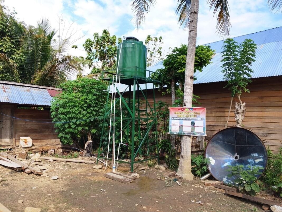 Kerja Nyata TMMD 126, Dua Titik Sumur Bor di Desa Tanggauna Resmi Selesai 100%