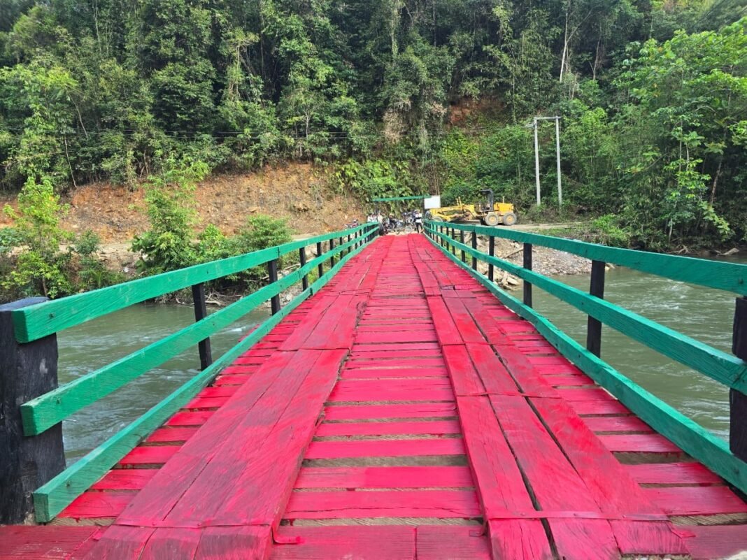 Jembatan TMMD 126 Resmi Selesai 100%, Warga Tanggauna Siap Nikmati Akses Baru