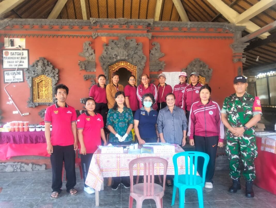 Sinergi Babinsa Candikuning dan Tenaga Kesehatan, Wujud Nyata Kepedulian terhadap Generasi Sehat