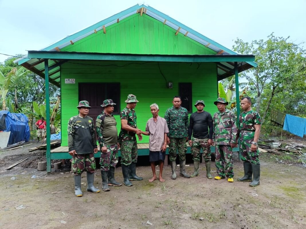 TMMD Ke-126 Bawa Senyum bagi Warga Penerima Rumah Rehab