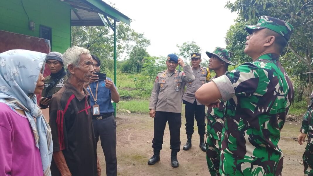 Rombongan TMMD Tinjau Hasil Pembangunan Usai Upacara Penutupan