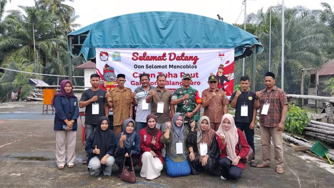 Partisipasi Masyarakat Tinggi dalam Pemilihan Tuha Peut, Babinsa Koramil 06/Teunom Hadir Berikan Pendampingan