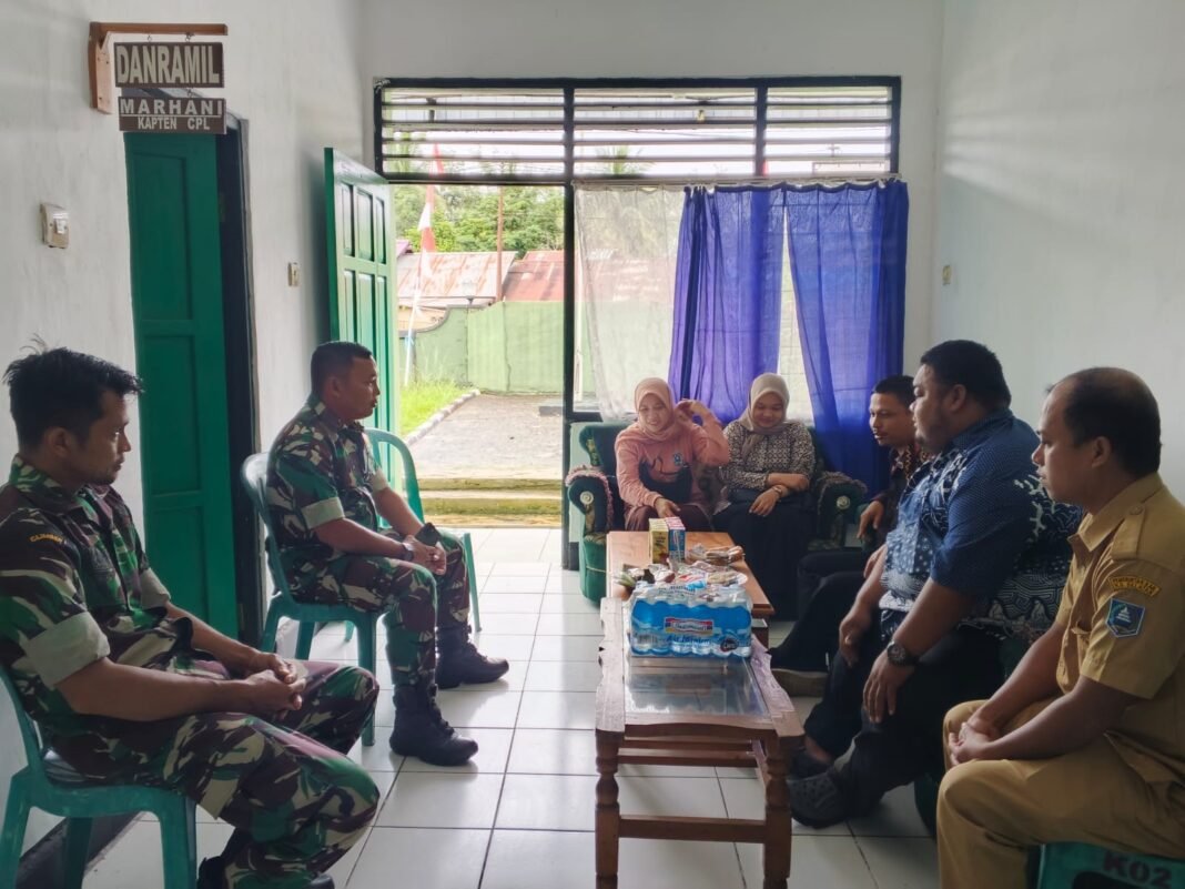 FKDM dan Koramil 1003-02/Padang Batung Perkuat Kerjasama Untuk Keamanan Masyarakat