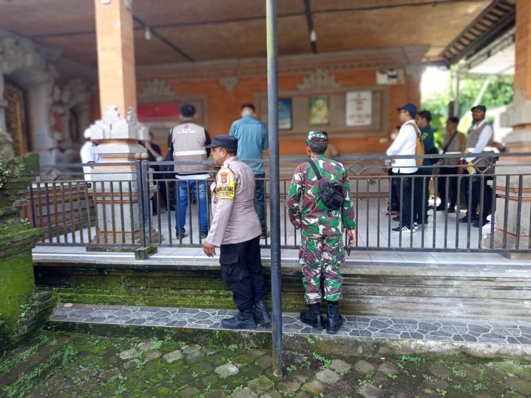 Babinsa Desa Penglumbaran Pantau Pelaksanaan Konstatering Tanah di Wilayah Binaan