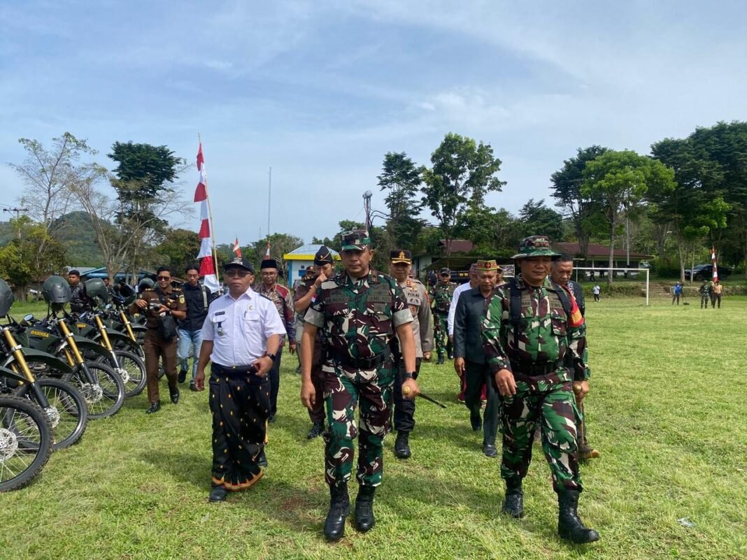 Danrem 161/Wira Sakti Tutup TMMD ke-126 Kodim 1612/Manggarai: Wujud Nyata TNI Hadir untuk Rakyat