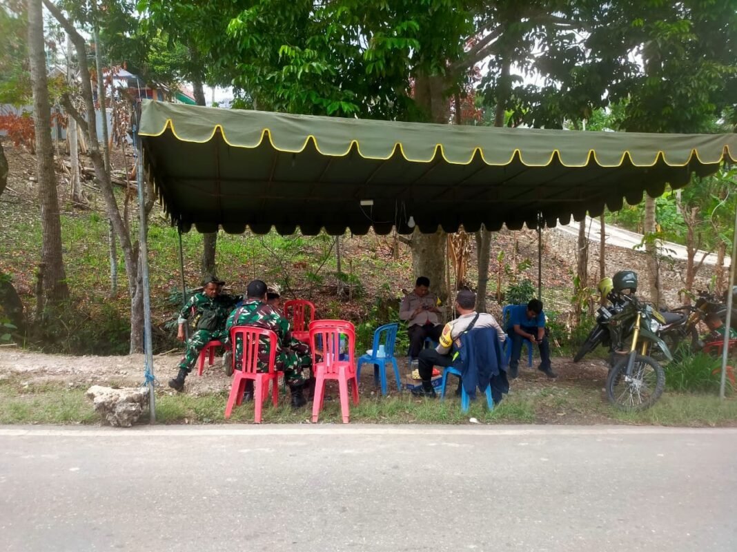 Sinergi TNI–Polri Amankan Kegiatan Konven II Kaum Bapak GMIT di Soe Timur