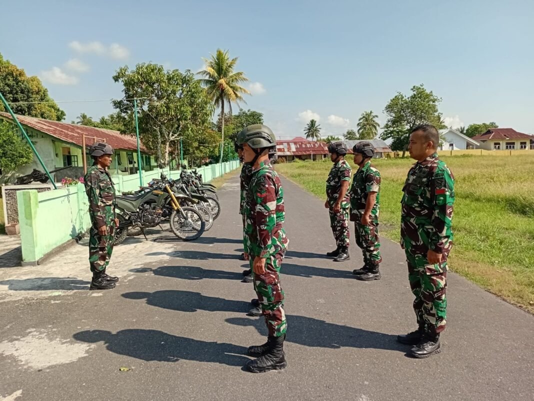 Koramil 1508-03/Kao Perkuat Stabilitas Wilayah melalui Patroli Rutin