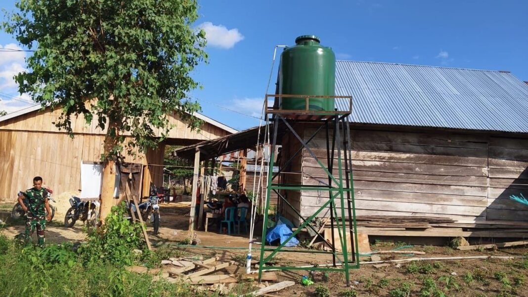 Dua Sumur Bor TMMD 126 di Tanggauna Rampung, Warga Kini Miliki Akses Air Bersih yang Lebih Mudah