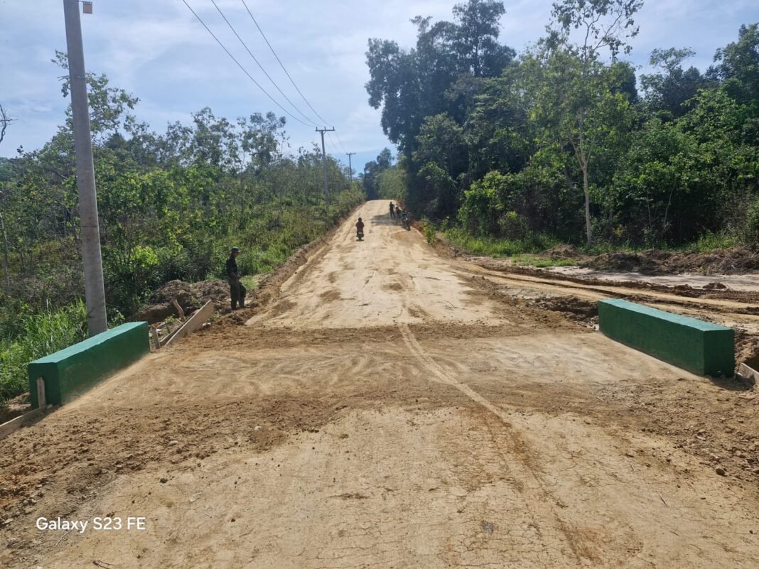 Deker 11 Rampung Total, Satgas TMMD 126 Pastikan Siap Digunakan Warga untuk Akses Transportasi