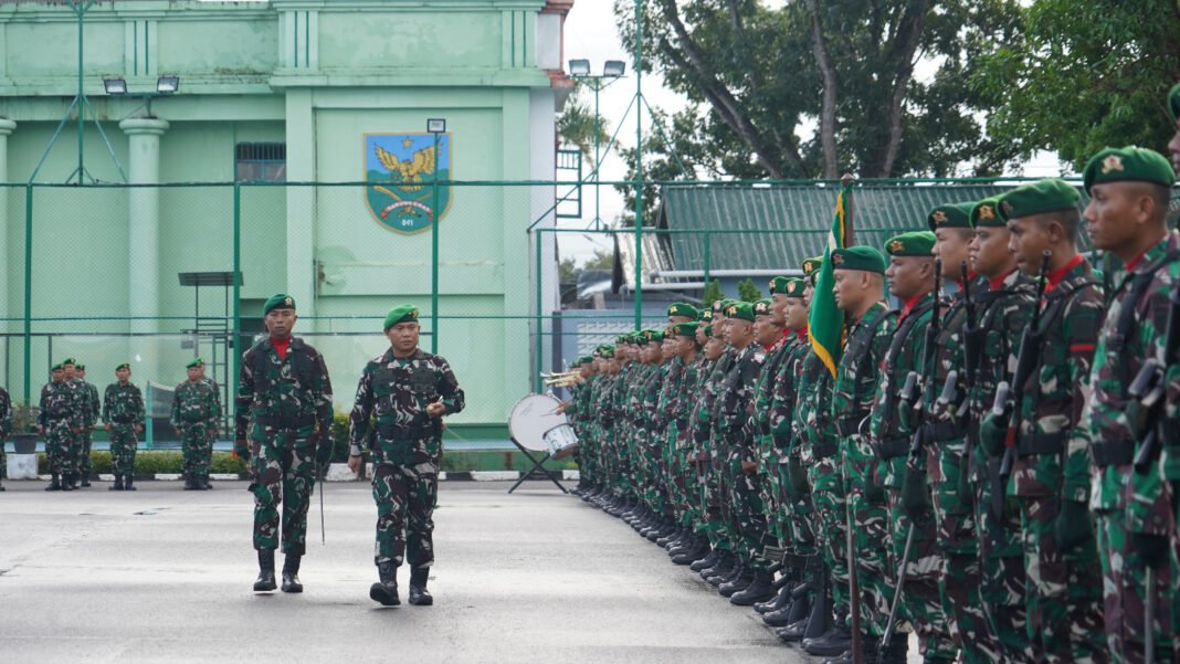 Peringatan Hari Juang Infanteri ke-77, Danrem 041/Gamas Ajak Prajurit Teladani Semangat Juang