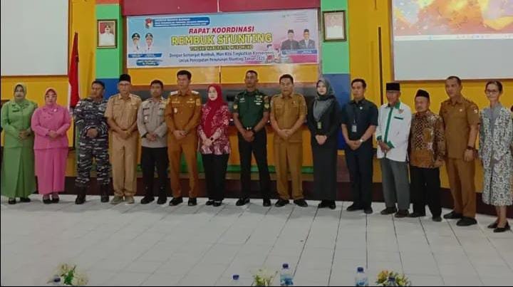 Kodim 0428/MukoMuko Gelar Rapat Strategis Prospek Perbaikan Gizi Anak