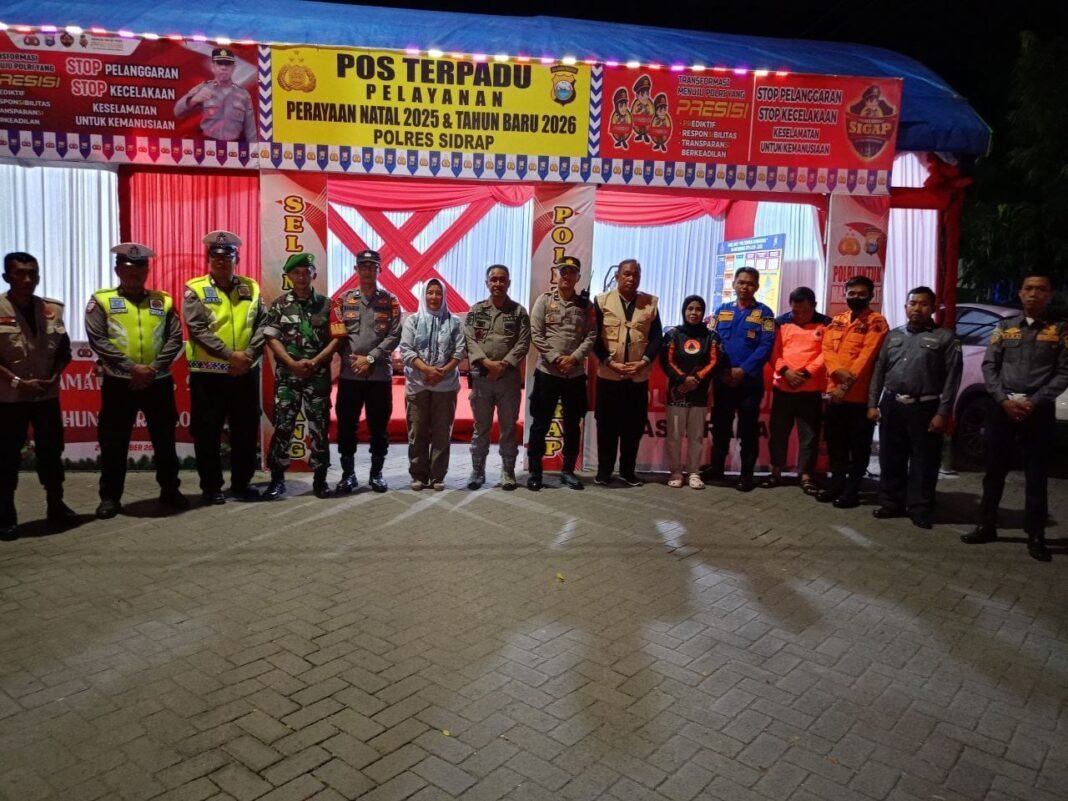 Babinsa Kodim 1420/Sidrap Tingkatkan Keamanan Nataru di Wilayah Strategis