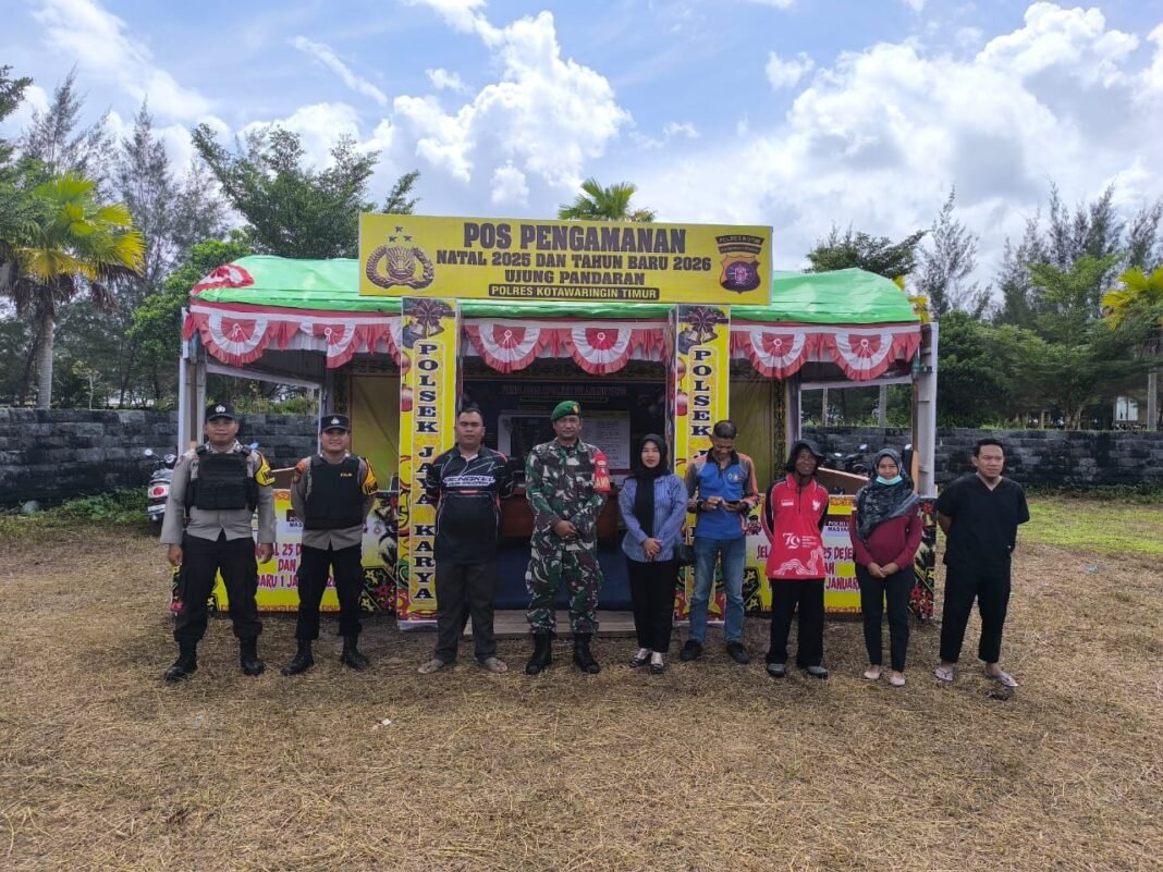 Sinergi TNI-Polri Jaga Keamanan Natal dan Tahun Baru di Kotawaringin Timur