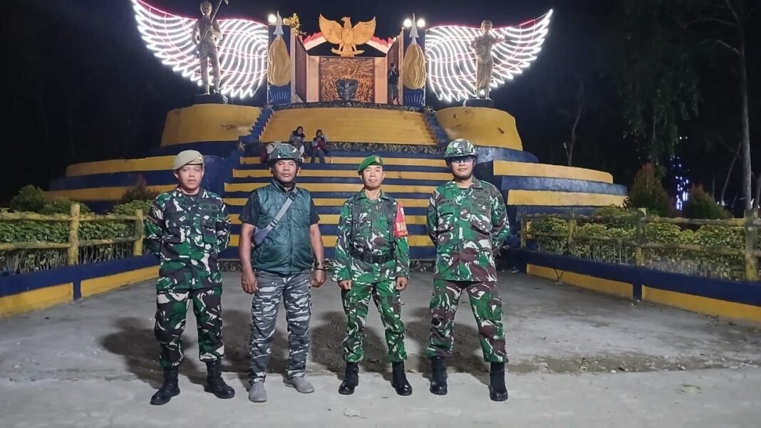 TNI Gelar Patroli Sinergitas untuk Pastikan Keamanan di Sidrap
