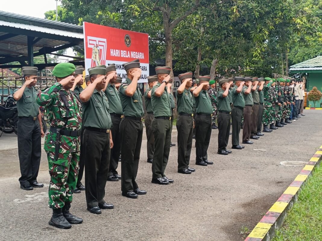 Upacara Bendera Mingguan Kodim 1614/Dompu: Memperkuat Nasionalisme dan Disiplin Prajurit