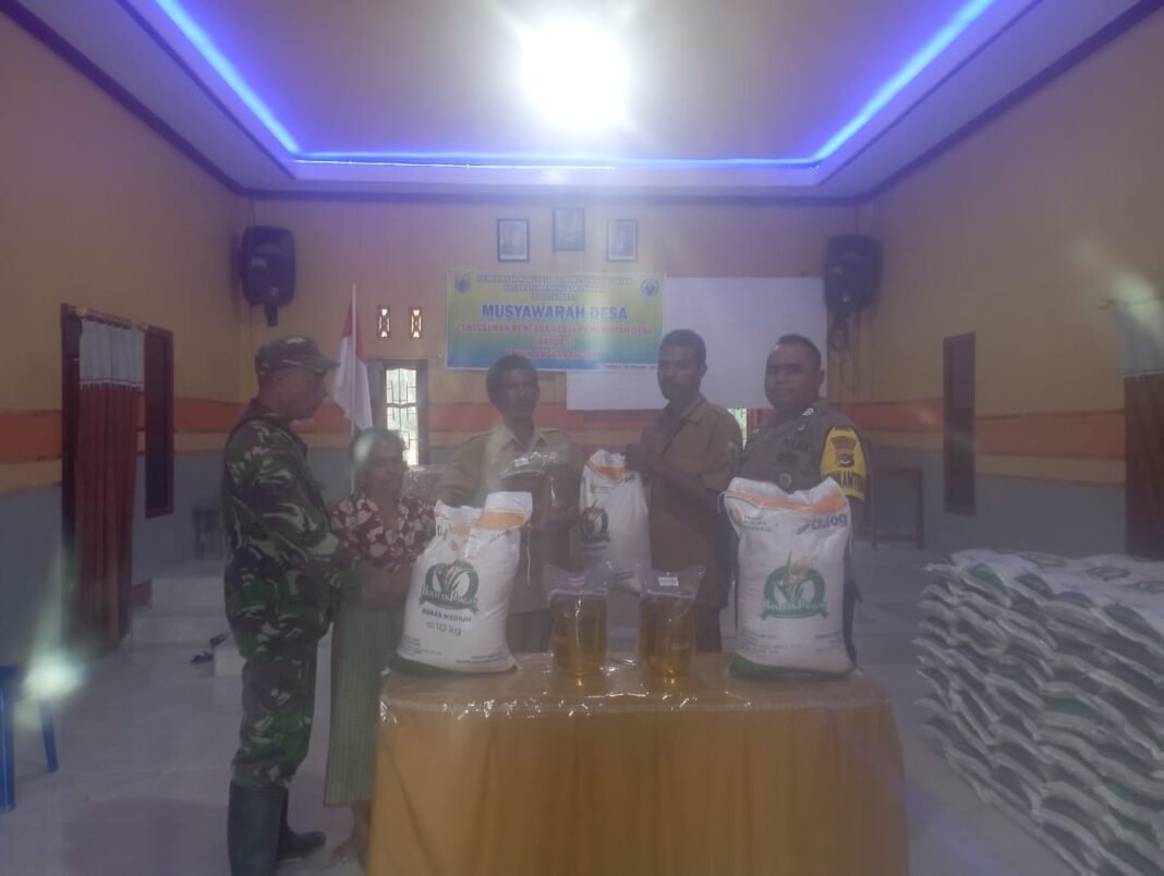 Koramil Amanuban Tengah: Dukungan TNI untuk Ketahanan Pangan Masyarakat Desa Taebesa