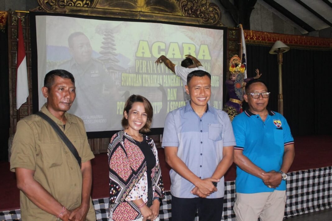 Rayakan Tahun Baru 2026, Dandim Tabanan Perkuat Kerjasama Forkopimcam Selemadeg