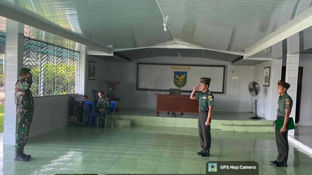 Kodim 0428/Mukomuko Gelar Upacara Bendera Sebagai Bentuk Cinta Tanah Air