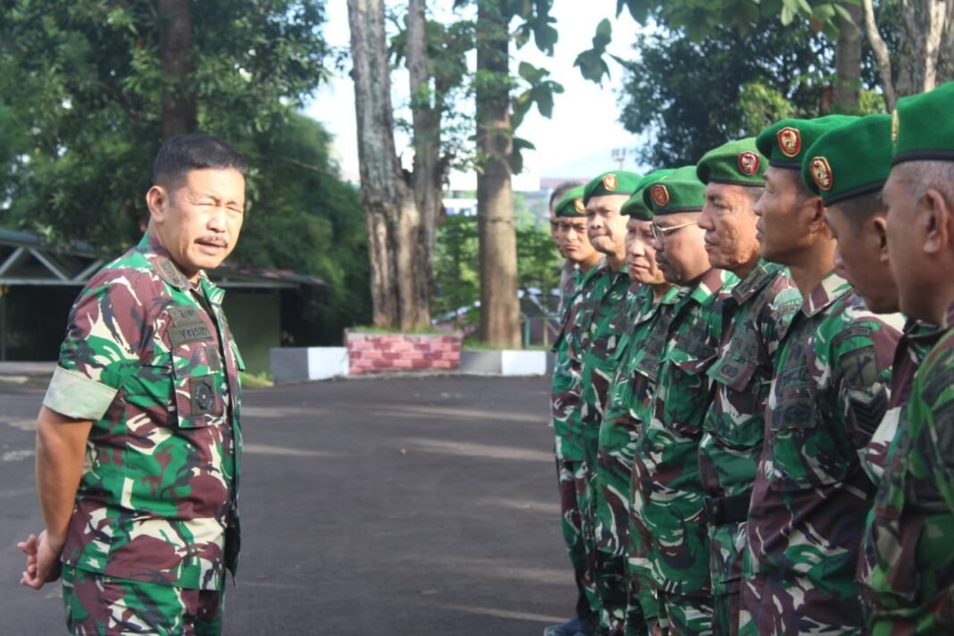 Dandim 1309 Manado Gelar Jam Komandan untuk Tingkatkan Disiplin Prajurit dan PNS
