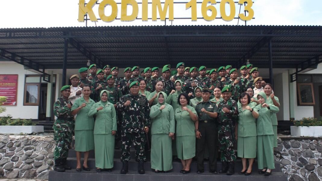 Penghormatan Khidmat di Upacara Korps Raport Purna Tugas Kapten Nyoman Minggu Diana