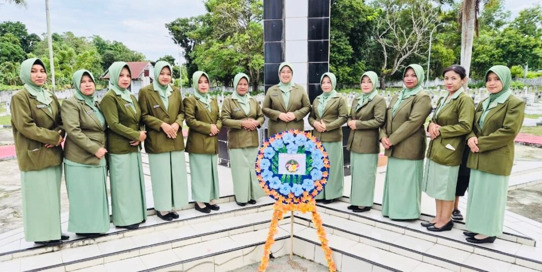 Korem 141/Toddopuli Gelar Ziarah Khusus HUT ke-69 di TMP Mario Sidrap