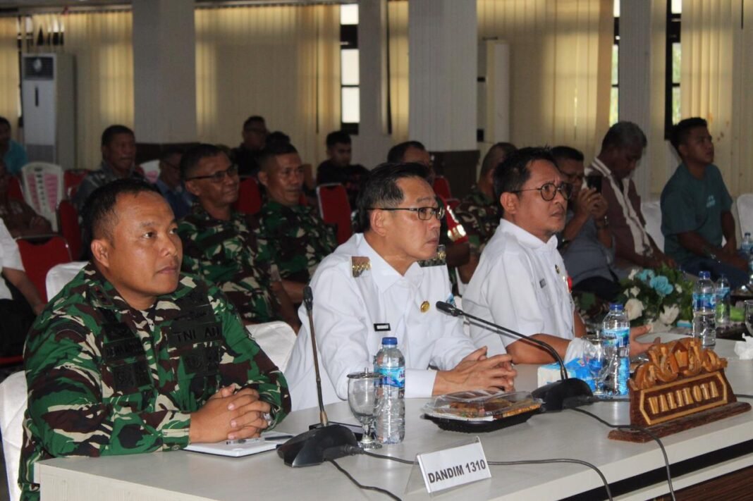 Ketahanan Pangan 2026: Walikota Bitung dan Dandim Hadiri Tasyakuran Bersama Presiden RI