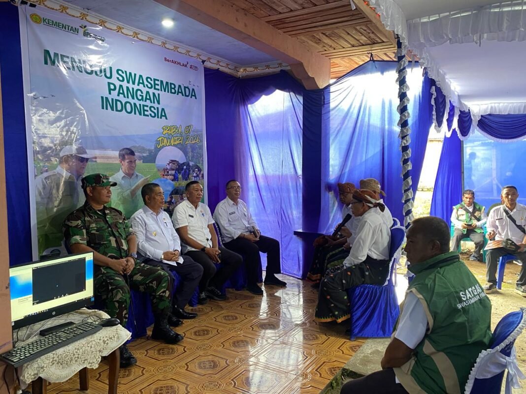 Dandim Manggarai Tegaskan Komitmen TNI dalam Swasembada Pangan 2026