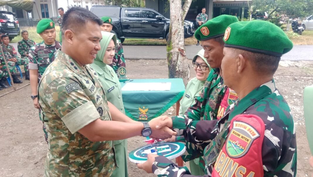 Dandim 0428/MukoMuko Resmikan Rumah Dinas Baru untuk Babinsa, Tingkatkan Kesejahteraan Prajurit