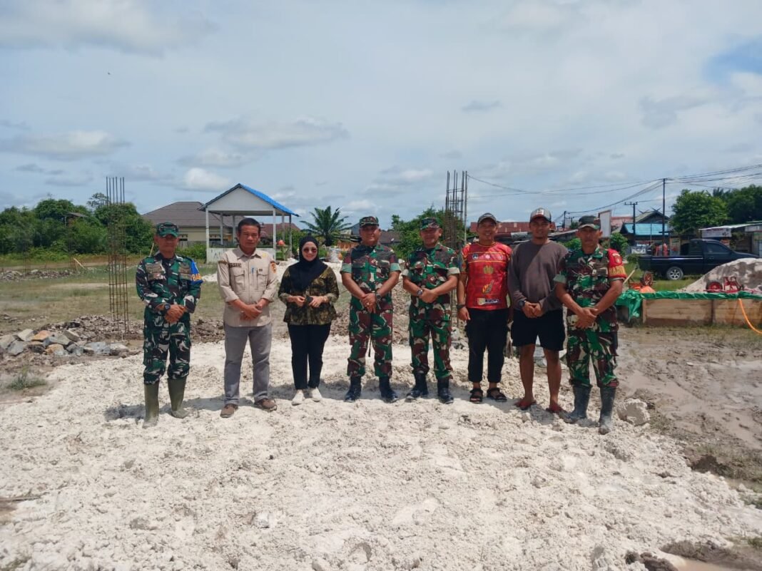 Dandim 1014/Pbn Tinjau Proyek KDKMP untuk Peningkatan Gizi di Kotawaringin Barat