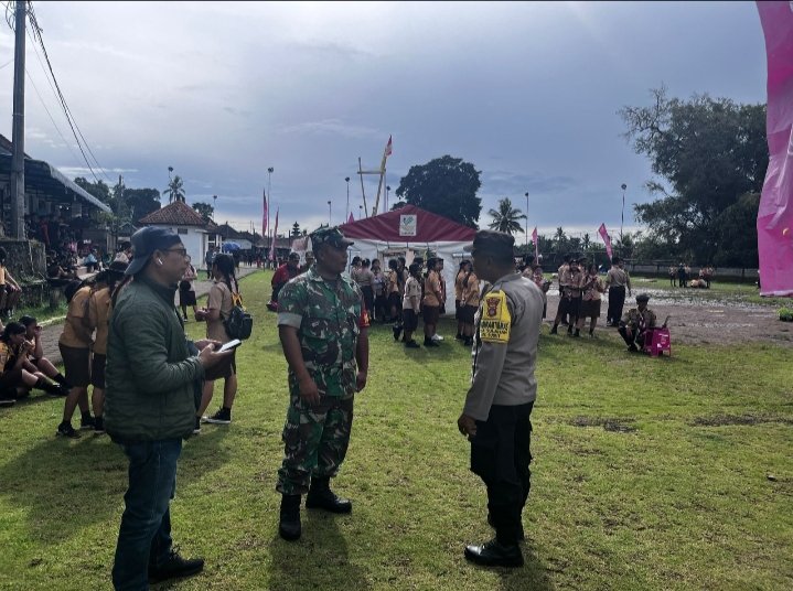 Sinergi TNI-Polri dalam Pembukaan Lokabara: Menumbuhkan Karakter Generasi Muda di Bangli