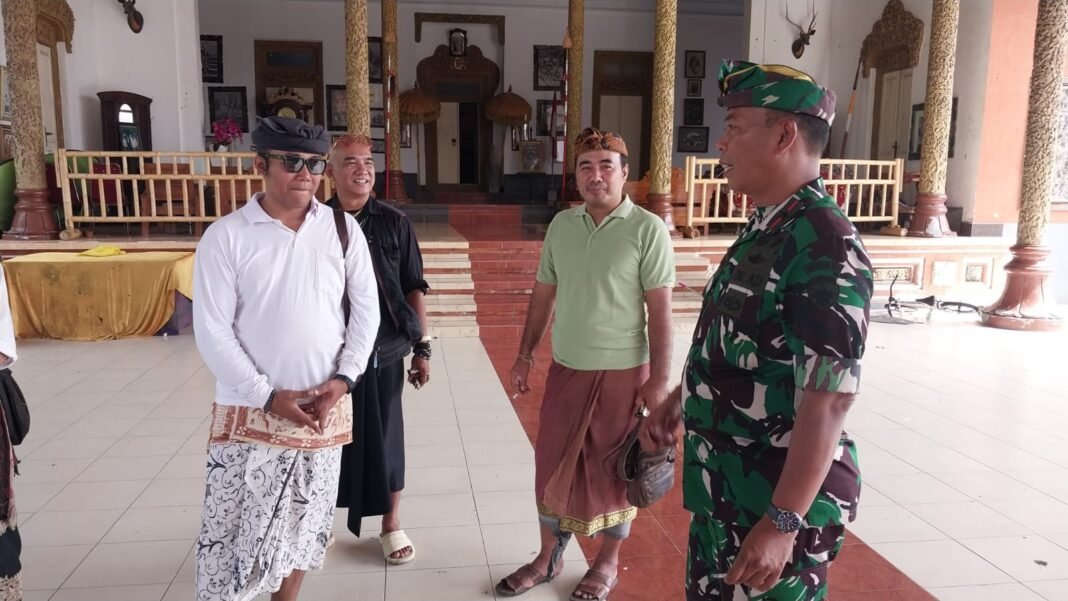 Silahturahmi Strategis: Danrem 163/WSA Kunjungi Puri Agung Klungkung