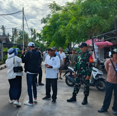 Babinsa Kembali Lakukan Patroli di Pelabuhan Banjar Nyuh untuk Keamanan Wisatawan