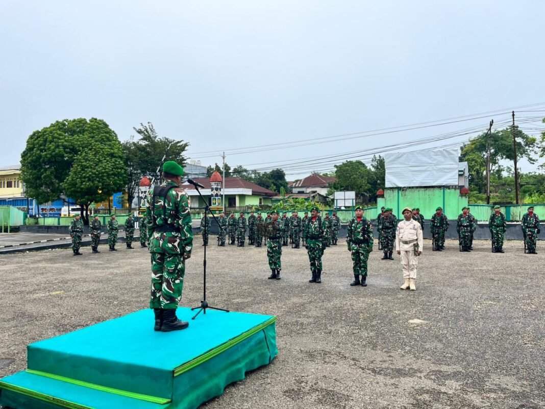 Kodim 1621/TTS Rayakan Semangat Kebangsaan Melalui Upacara Bendera 17-an