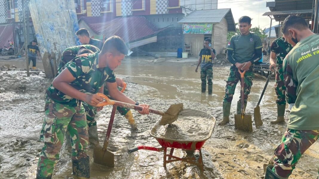 Karya Bakti Korem 012/TU Beri Harapan Baru bagi Warga Aceh Tamiang