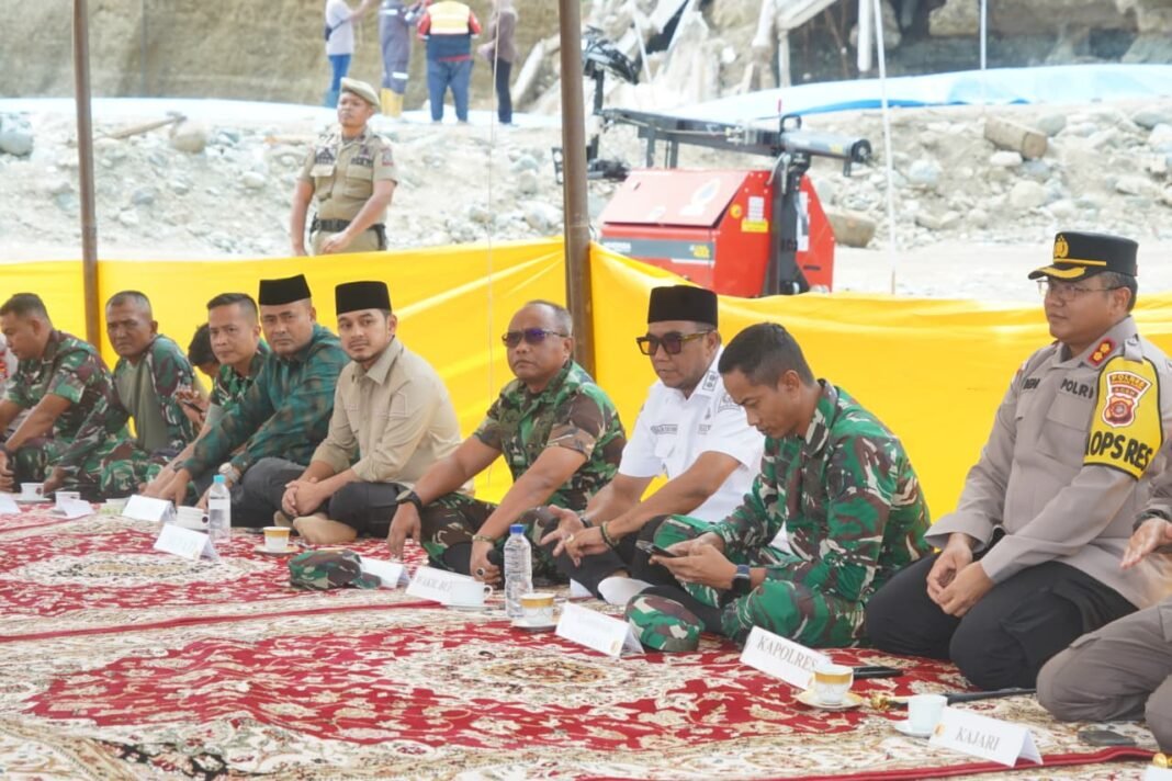 Danrem 012/TU dan Bupati Resmikan Jembatan Penghubung Pascabanjir