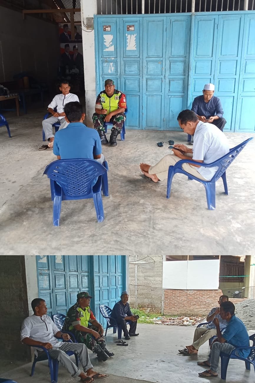 Babinsa Woyla Barat Aktif Sosialisasikan Penerimaan Bintara dan Tamtama TNI AD Tahun 2026