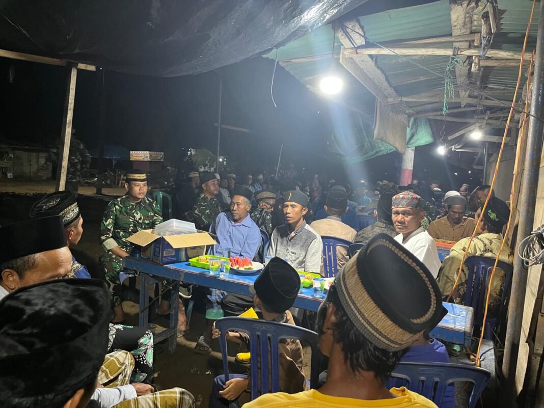 Kemanunggalan TNI dan Masyarakat Tercermin dalam Ruwahan Menyambut Ramadan 1447 H