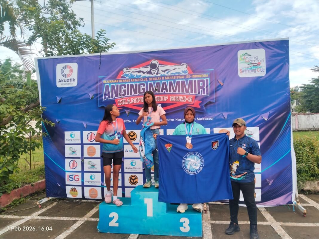 Kesuksesan Vira Jaya Sakti Swim Club di Anging Mammiri Championship 3 di Makassar