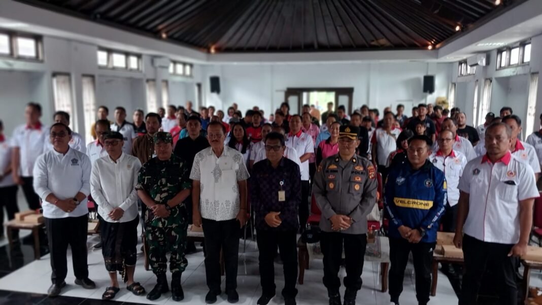 Kapten Abdul Mukhib Hadiri Rakerkab KONI Klungkung, Tingkatkan Semangat Bersama