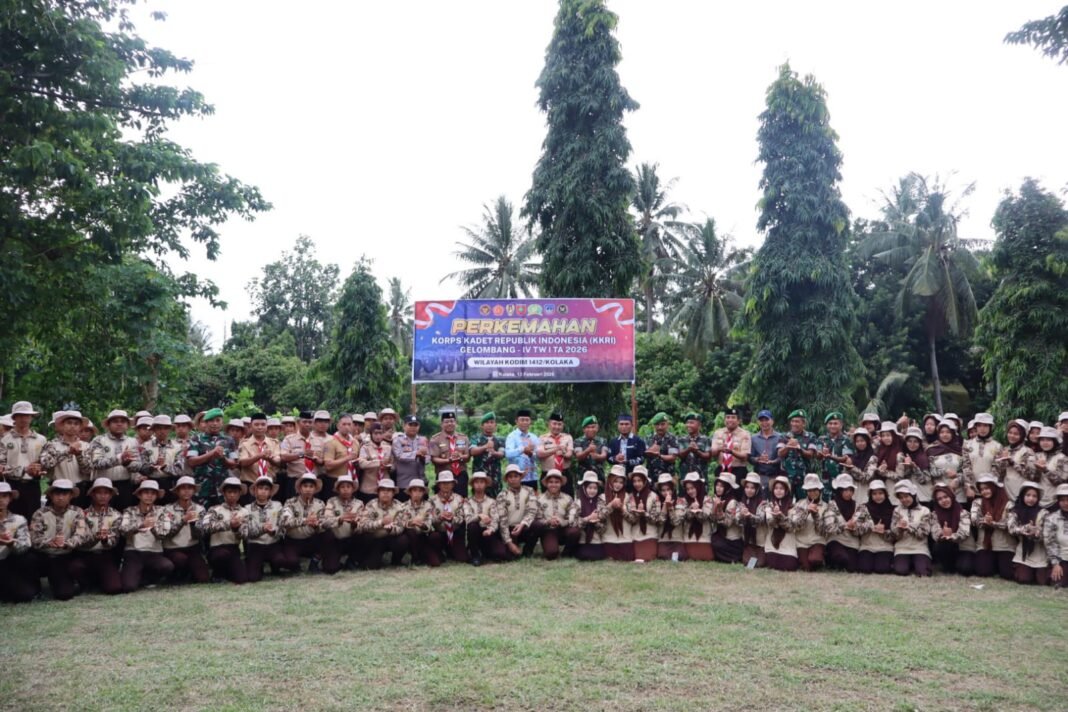 Perkemahan KKRI Gelombang IV Resmi Dibuka di Kodim 1412/Kolaka
