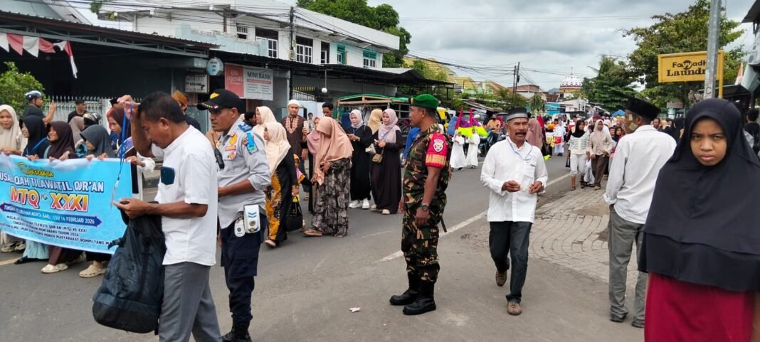 MTQ Monta Baru: Pawai Ta’aruf Diperkuat Pengamanan TNI