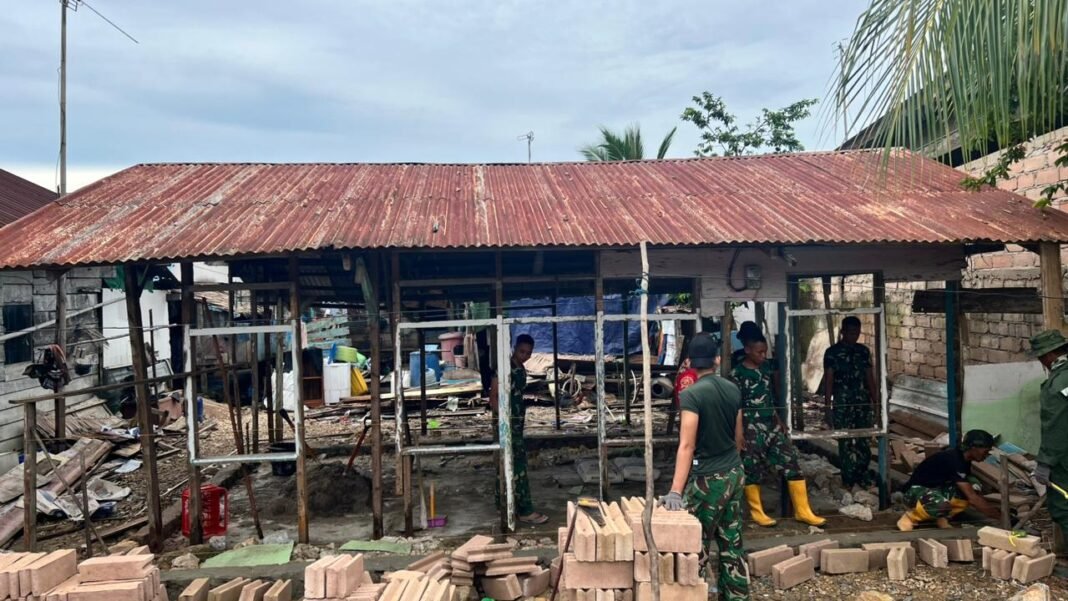 Transformasi Hunian Layak oleh Prajurit di Petoaha