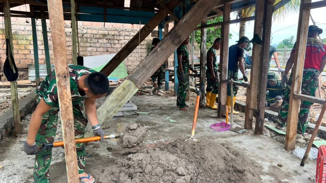 Transformasi Rumah Tak Layak Menjadi Hunian Berkelas, Dedikasi Satgas TMMD Wujudkan Impian Warga