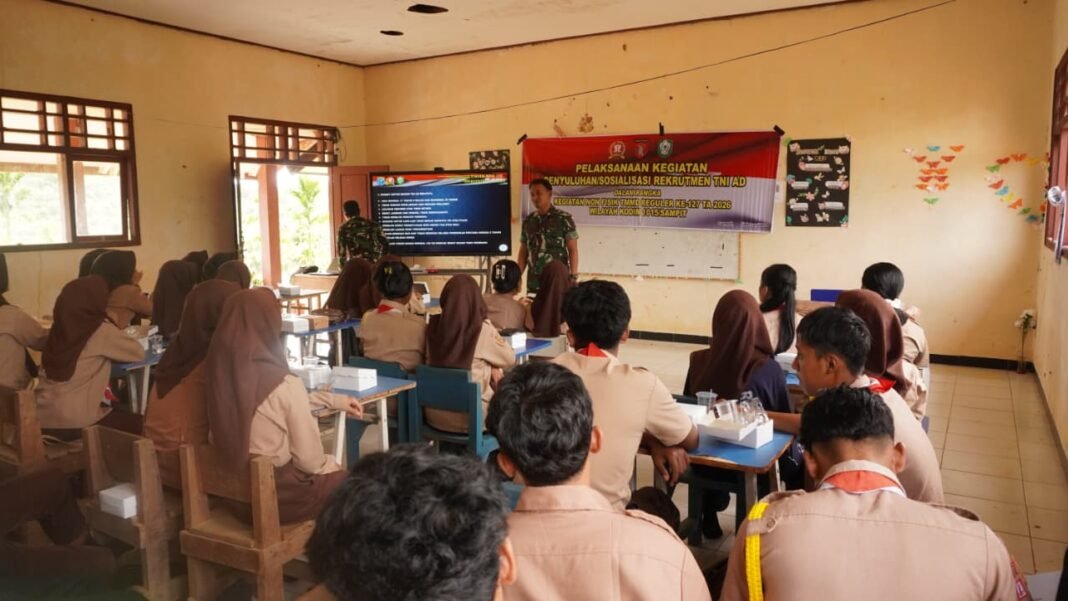 TMMD ke-127: Menggugah Semangat Pengabdian Generasi Muda Melalui Sosialisasi TNI AD