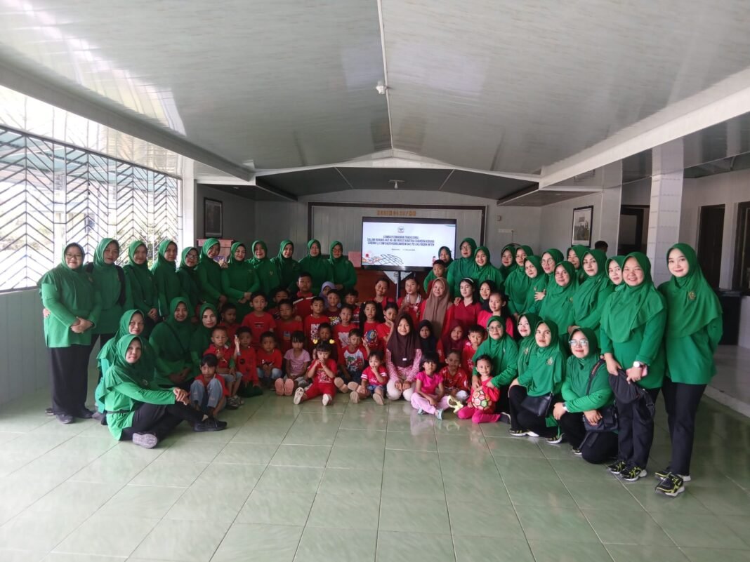 Persit KCK Cabang LII Dim 0428/MukoMuko Rayakan HUT ke-80 dengan Lomba Permainan Tradisional