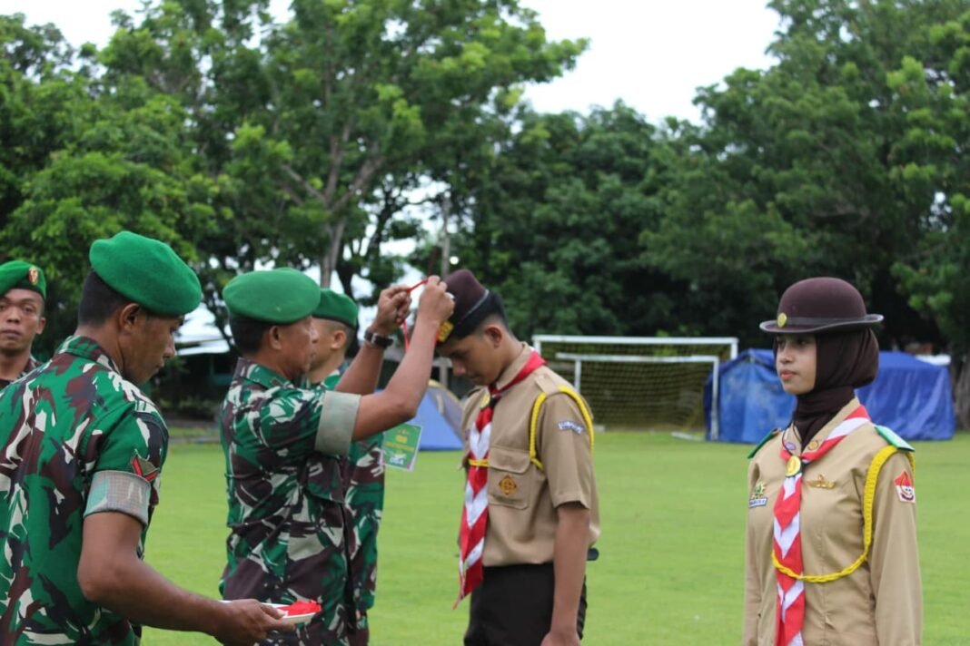 Kasdim Resmikan Kegiatan Persami KKRI, Tunjukkan Komitmen Pembinaan Generasi Muda