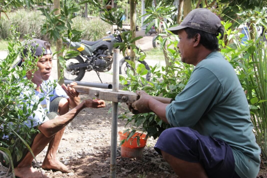 Kepedulian Satgas TMMD 127 Terhadap Kebutuhan Air Bersih di Dusun Ogomolobu
