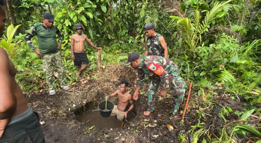 TMMD ke-127: Pembangunan Sumur Bor Bawa Harapan Baru bagi Kampung Sisir 2