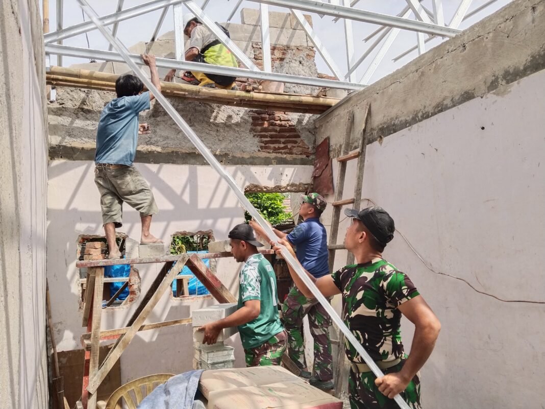 TMMD Kodim Depok: Implementasi Program Rehabilitasi Rumah Tak Layak Huni