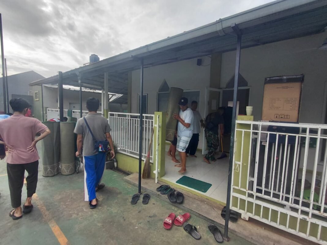 TMMD Kodim Depok Berhasil Memperindah Mushala Ar Rahman